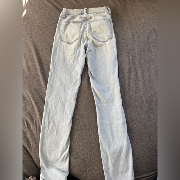 J.Crew Mercantile Womens Light Wash Skinny Denim Jeans Sz 24 Pants - Picture 3 of 3